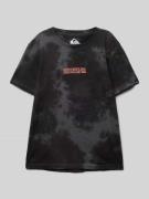 T-shirt met labelprint