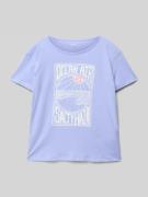 T-shirt met statementprint