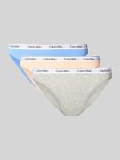 Slip met elastische band met logo in een set van 3 stuks