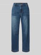 Jeans met achterzakken, model 'Barrel'