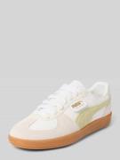 Sneakers met labeldetail, model 'Palermo'