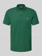 Regular fit poloshirt met labelbadge