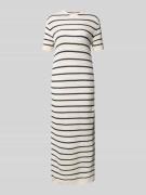 Regular fit gehaakte jurk van katoenmix