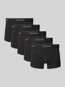 Boxershort met label in band in een set van 5 stuks