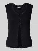 Regular fit gilet in riblook, model 'TIRADE'