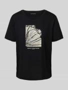 Regular fit T-shirt van puur katoen