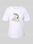 T-shirt met motiefprint