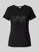 T-shirt met siersteentjes