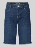 Regular fit korte jeans met steek- en achterzakken