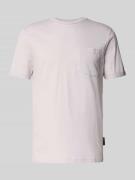 Regular fit T-shirt van puur katoen