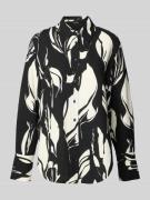 Regular fit overhemdblouse met manchetten, model 'Zerlian'
