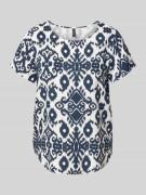 Loose fit T-shirt van pure viscose, model 'EASY JOY'