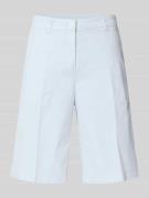 Wide leg korte broek met persplooien, model 'STELLA BERM'