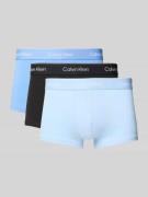 Boxershort met elastische band in een set van 3 stuks