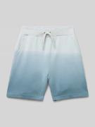 Regular fit sweatshorts met steekzakken, model 'HAKKI'