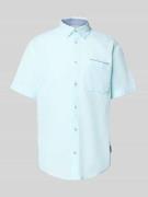 Regular fit vrijetijdsoverhemd van puur katoen