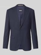 Regular fit 2-knoops colbert met reverskraag, model 'Jasper'