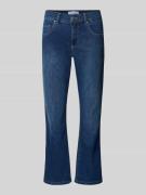 Flared jeans met verkort model, model 'Leni'