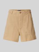 Regular fit korte broek met open zoom, model 'RICKY'