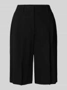 Korte broek van een mix van viscose en linnen, model 'Celino'