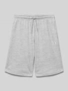 Regular fit sweatshorts met logoprint