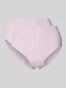 High waist broek met elastische band, model 'Dream'