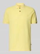 Regular fit poloshirt met logostitching