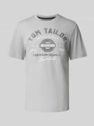 Regular fit T-shirt van puur katoen