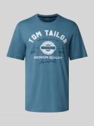 Regular fit T-shirt van puur katoen