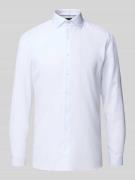 Super slim fit zakelijk overhemd met kentkraag, model 'Royal'