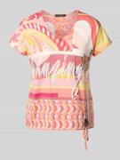 T-shirt met V-hals