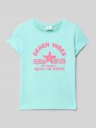 Regular fit T-shirt van puur katoen