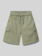 Loose fit bermuda's van katoenmix