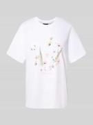 Oversized T-shirt van puur katoen, model 'FLURA'