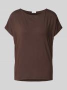 Relaxed fit jersey shirt van viscosemix