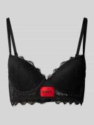 Beha met cups en kant, model 'RED LABEL'