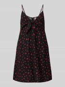 Mini-jurk in A-lijn van pure viscose, model 'NOVA LIFE'