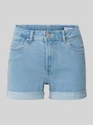 Regular fit korte broek van katoenmix, model 'LUNA'