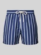 Relaxed fit zwembroek met tunnekoord, model 'TRAVELER'