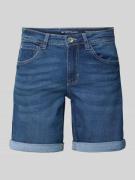 Slim fit korte jeans van katoenmix, model 'ALEXA'