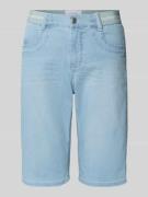 Regular fit bermuda met elastische band, model 'SPORTY'