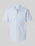 Relaxed fit vrijetijdsoverhemd van puur katoen