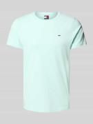 Regular fit T-shirt van puur katoen