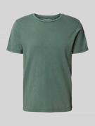 T-shirt met labeldetail