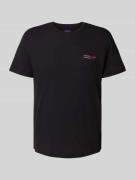 Regular fit T-shirt van puur katoen