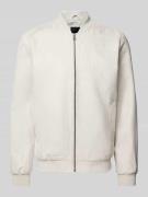 Bomberjack in leerlook, model 'LUCAS'