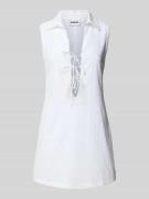Mini-jurk met broderie anglaise, model 'SOMMER'