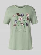 Regular fit T-shirt van puur katoen, model 'KITA'