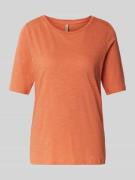 T-shirt met ronde hals, model 'Babette'