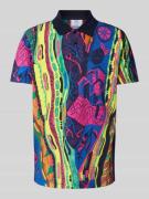 Regular fit poloshirt met korte knoopsluiting
